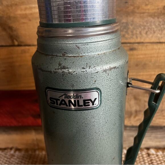 Stanley Aladdin Green‎ Vintage Theromos - Picture 4 of 13